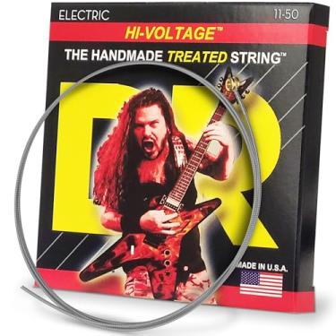 Imagem de DR Strings Cordas de guitarra elétrica, assinatura Dimebag Darrell, tratada niquelada, 11-50