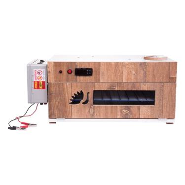 Imagem de Chocadeira Elétrica Automática Premiun 70 Ovos 2 Ventiladores, Trivolt Com Carregador Integrado Com Ovoscópio