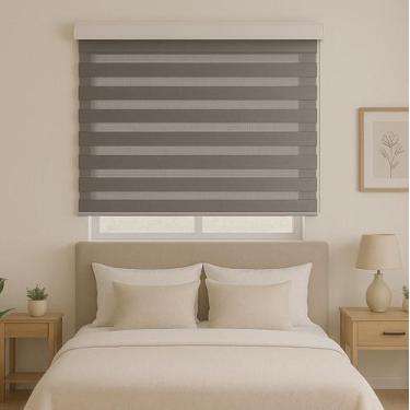 Imagem de Persiana Double Vision Sunny 140larg x 160alt (com bandô) - Top Flex, 