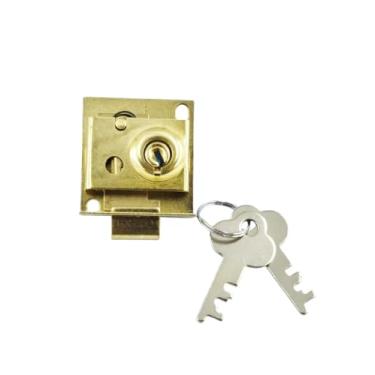 Imagem de 5/40.6 cm com chaveta deslocada, para fechadura de caixa de correio S 4049 de aço banhado a cobre (1 pacote)