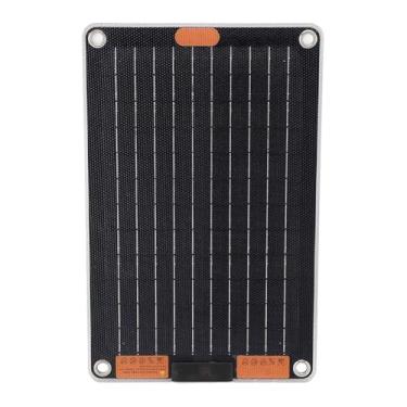 Imagem de Yunir Painéis Solares de 5w 5V, Painel Solar Monocristalino de Dupla Face Geração de Energia de Alta Eficiência do Carregador de Energia do Módulo Fotovoltaico, água Fina de Carregamento Rápido