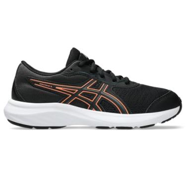 Imagem de ASICS Tênis infantil unissex Contend 9 Gs (Little Big Kid), Preto/Verde Saxão, 16