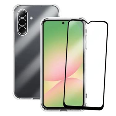 Imagem de Capa Capinha Anti Impacto + Película Premium 3D Vidro Para Galaxy A56 5G
