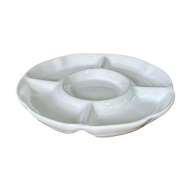 Imagem de Petisqueira Redonda 5 Divisas Feita de Cerâmica 21,5cm - Cerâmica Scal