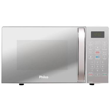 Imagem de Forno Micro-ondas Prata Com Menu Fit 20 Litros Philco Prata 220V