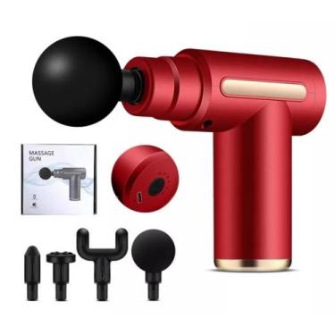 Imagem de Massageador Elétrico Alta Frequência Profissional Muscular 6 Velocidad