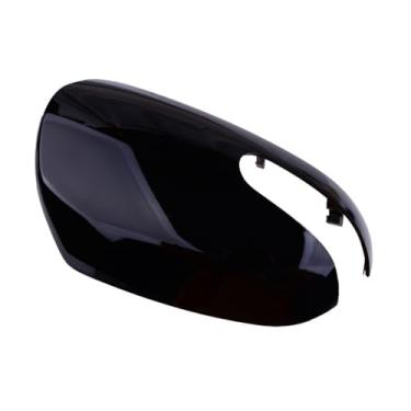 Imagem de Tampas de capa de espelho retrovisor lateral do carro para Kia Forte Cerato 2009 2010 2011 2012 tampa de espelho substituída (preto, lado direito (passageiro)