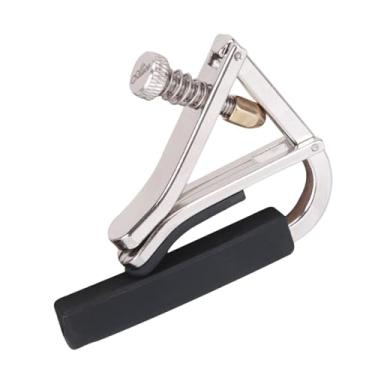 Imagem de Colaxi Peças de reposição para capotraste de guitarra elétrica, fácil de instalar, clipe de afinador de capotraste de ukulele de alto desempenho para