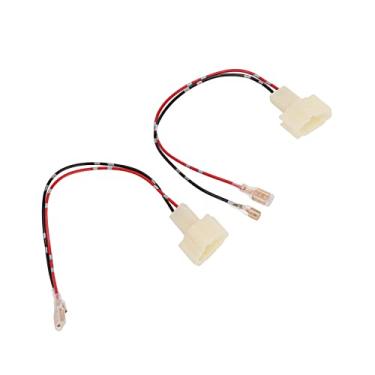 Imagem de Adaptador de Chicote de Fiação de Alto-falante, par de Fiação de Graves Médios de Amplificador de Potência de Carro Com Conector Premium para 12V 3A 10W, Material ABS Resistente