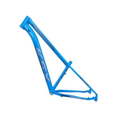 Imagem de Quadro KSX 100% Alumínio Liga 6061 Aro 29 Bicicleta Mountain Bike Cabeamento Interno Com Gancheira (AZUL CLARO (ADS BRANCO DEGRADÊ), 17)