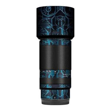 Imagem de Película para câmera Película protetora de lentes antirriscos para Tamron 70-300 mm F4.5-6.3 adequado para Nikon Mount 70 300 (azul circuito)