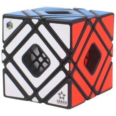 Imagem de CuberSpeed Quebra-cabeça cubo mágico YuXin Multi-Skewb preto