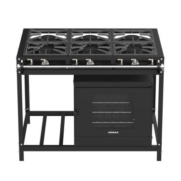 Imagem de Fogão a Gas Industrial 6 Bocas Venax FFI630