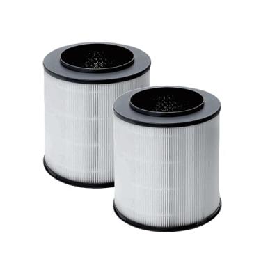 Imagem de Nispira Filtro de substituição 12030 para purificador de ar Clorox 11030 11031 sala média 3 em 1 carbono ativado HEPA verdadeiro remove fumaça, COV, odor. 2 pacotes