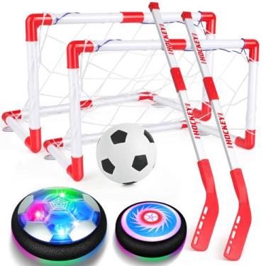Imagem de Conjunto de brinquedos de bolas de futebol Hover Conjunto de hóquei Ho