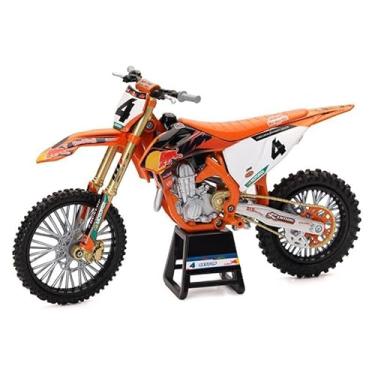 Imagem de Modelo de bicicleta fundido compatível com motocicleta NewRay 1:12 Red Bull KTM Factory Racing 450 SX-F #4 Chase Sexton 58473
