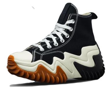 Imagem de Converse T nis de plataforma Run Star Motion, Preto, branco, 35 BR