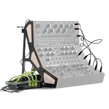 Imagem de MOOG Kit de acessórios de estúdio de som com rack de três camadas, misturador de soma analógica, capa contra poeira, cabos de patch e áudio, organizador de cabos de remendo, fonte de alimentação