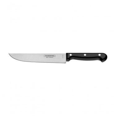 Imagem de Faca Para Cozinha Tramontina Ultracorte 7" Inox Preta