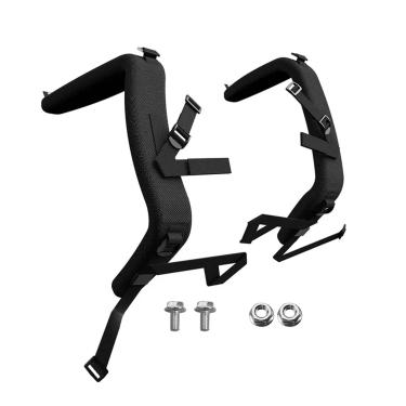 Imagem de CAQ Alças de arnês para sopradores de folhas STIHL para mochilas BR600 BR700 BR550 BR500, alças de ombro esquerdo e direito substituem 4282-710-9020 4282-710-9030