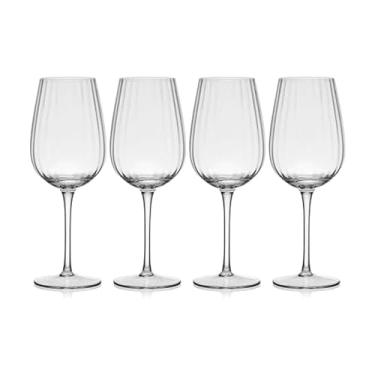Imagem de Mikasa Conjunto óptico de 4 taças de vinho branco, 425 g