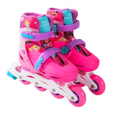 Imagem de Patins Infantil Princesa 2 em 1 Tamanho 32-35 – Brink+
