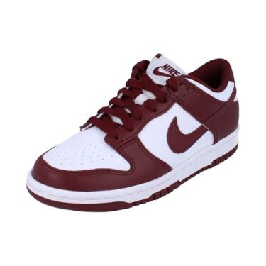 Imagem de Nike Dunk Low GS Trainers Fb9109 Tênis, Branco Redwood Gym Vermelho 115, 18