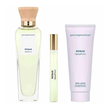 Imagem de Adolfo Dominguez Agua Fresca EDT - Perfume Feminino 120ml + Travel-size 10ml + Body Lot...