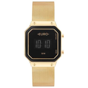 Imagem de Relógio Euro Feminino Fashion Fit Glam Dourado - Euj8583aa-4d Relógio Euro Feminino Ff Glam Dourado - Euj8583aa-4d