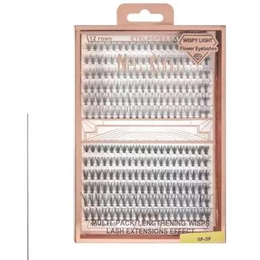 Imagem de Kit Completo: Cola 30ml + CíLios PostiçOs 6d Mink - 240 Tufinhos Sem Nó, New Show, Volume Intenso(Cola 30ml+20P +30P)