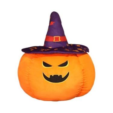 Imagem de Almofada De Boneco De Abóbora De Halloween 20/35/50cm Brinquedo Assust