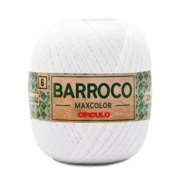 Imagem de Linha barroco maxcolor 6 200 gramas cor 8001 branco unidade - CIRCULO