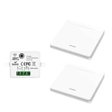 Imagem de Apagador sem fio Interruptor de parede S fio, Apagador controle remoto para lâmpada
