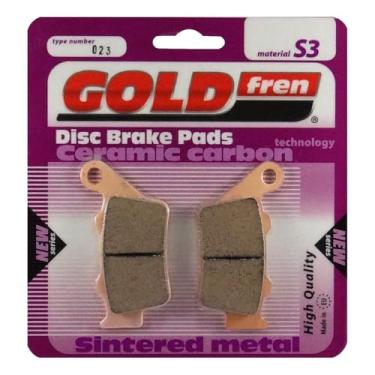 Imagem de Pastilha De Freio Traseira Goldfren Modelo S3 Para BMW G310 F650 KTM Duke 200 690 Yamaha XT660 MT-03 Triumph 660 675 KTM DUKE 790 023S3
