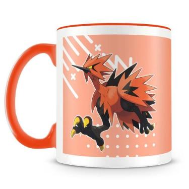Imagem de Caneca de Porcelana Pokémon Zapdos Galarian - 325ml - Amo Canecas