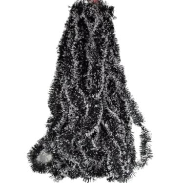 Imagem de Kit 10 Festão Natal Verde ou Nevado 2m x 9cm ou 6cm Decoração Arvore De Natal Fosco (NEVADO 9CM)