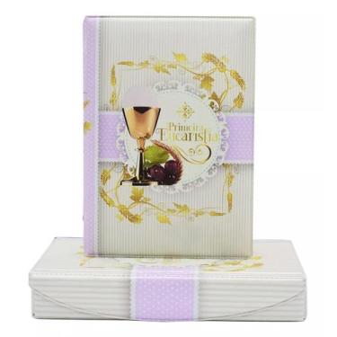 Imagem de Álbum De Fotos Luxo Primeira Eucaristia 40 Fotos 15x21 - Capture Fotog