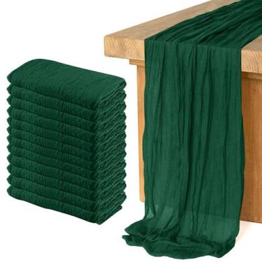 Imagem de Table Runner KEEPSHOWING Cheesecloth, 3,05 m, pacote com 12 unidades d