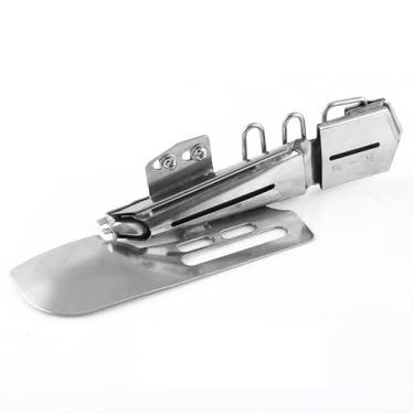 Imagem de GLOGLOW Acessório para Máquina de Costura Industrial Construção Metálica 4 Opções de Tamanho para Encadernação de Fita Viés Nas Bordas da Roupa para Máquinas de Trava Plana Com (1-3/8"-1/2",)