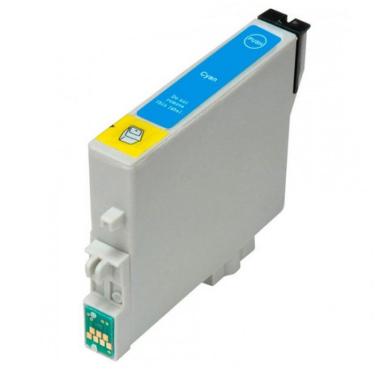 Imagem de Cartucho Ciano Jato De Tinta Compatível  T082  T0822 TO82220 E-822N