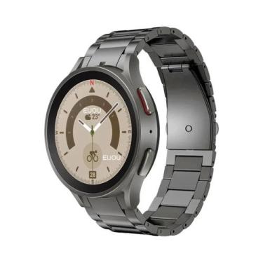 Imagem de Pulseira De Metal De Titânio Para Samsung Galaxy Watch 7 6 5 4 Classic