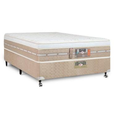 Imagem de Cama Box + Colchão Castor Casal Silver Star Air One