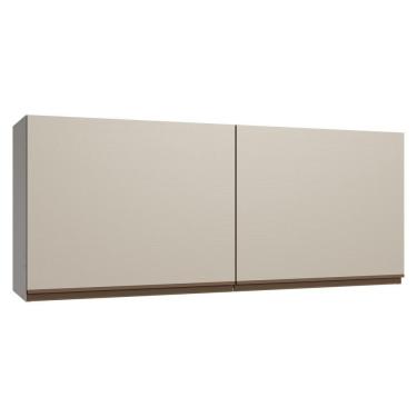Imagem de Armário Aéreo 120 Cm 2 Portas Nice Madesa Crema