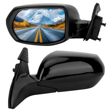 Imagem de LOIYLLEN Substituição do espelho retrovisor esquerdo do lado do motorista para Honda HR-V HRV 2016 2017 2018 2019 2020 2021 2022 - Conjunto de espelhos retrovisores com 3 pinos, ajuste elétrico, preto