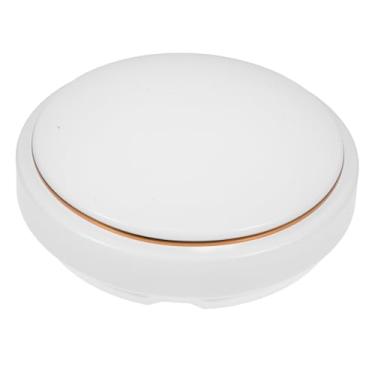 Imagem de Capa de luz de teto de montagem embutida: capa de luz de montagem embutida de cogumelo luz de teto redonda para luminárias de teto, montagem: 7,36