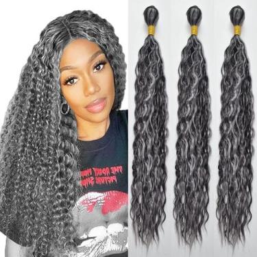 Imagem de Pacotes de cabelo Luxvogue Straight P1B/GREY Brazilian Virgin