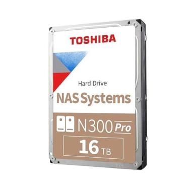 Imagem de HD Nas Toshiba 16TB Sata N300 Pro, 3.5 polegadas, SATA 6 GB/s, 7200 RP