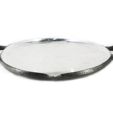 Imagem de Chapa Disco Arado Alumínio Fundido Craqueada Alça Madeira