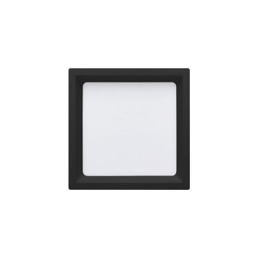 Imagem de Painel De Led Sobrepor Stella Deep Quadrado 16x16cm Recuado 12w Preto - 4000k - Luz Neutra