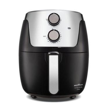 Imagem de Air Fryer Britânia 4,2L Dura Mais 1500W BFR38 220V, Preto e Cinza, 220